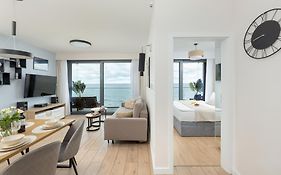 HS Apartamenty Hevenia Heaven widok na morze Klifowa Rewal